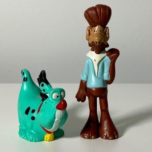 Vintage 80s Alien Prod Alf + His Dog Neep PVC Figurines 80s T.V. Show (OA2)
